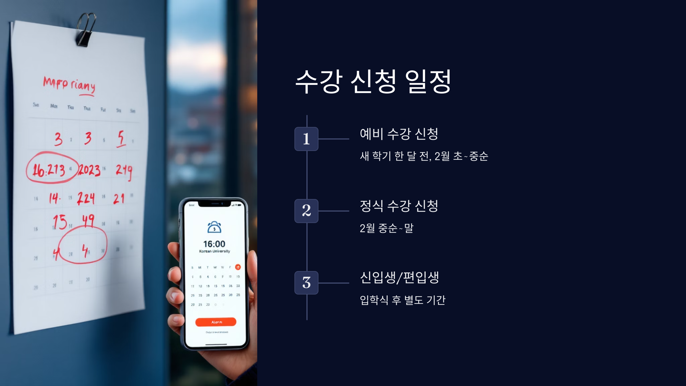 동서대학교 수강 신청
