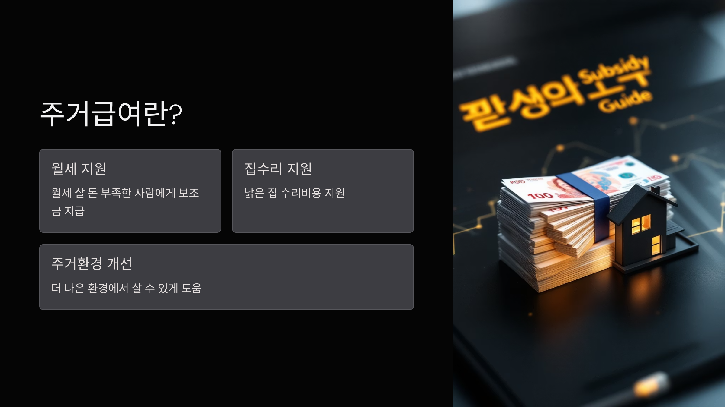 주거급여