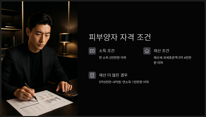 피부양자-자격-조건