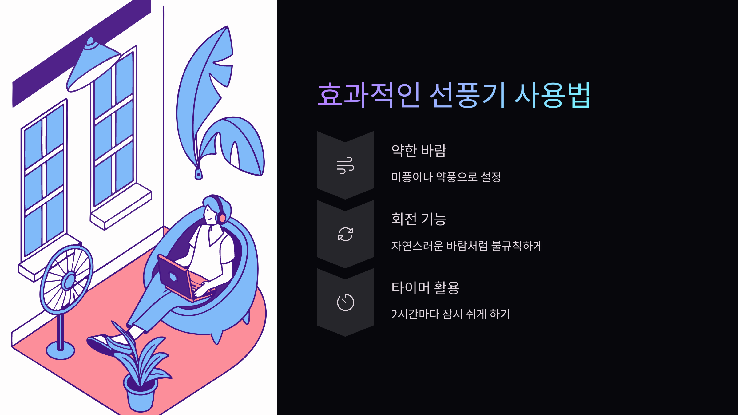 효과적인-선풍기-사용법