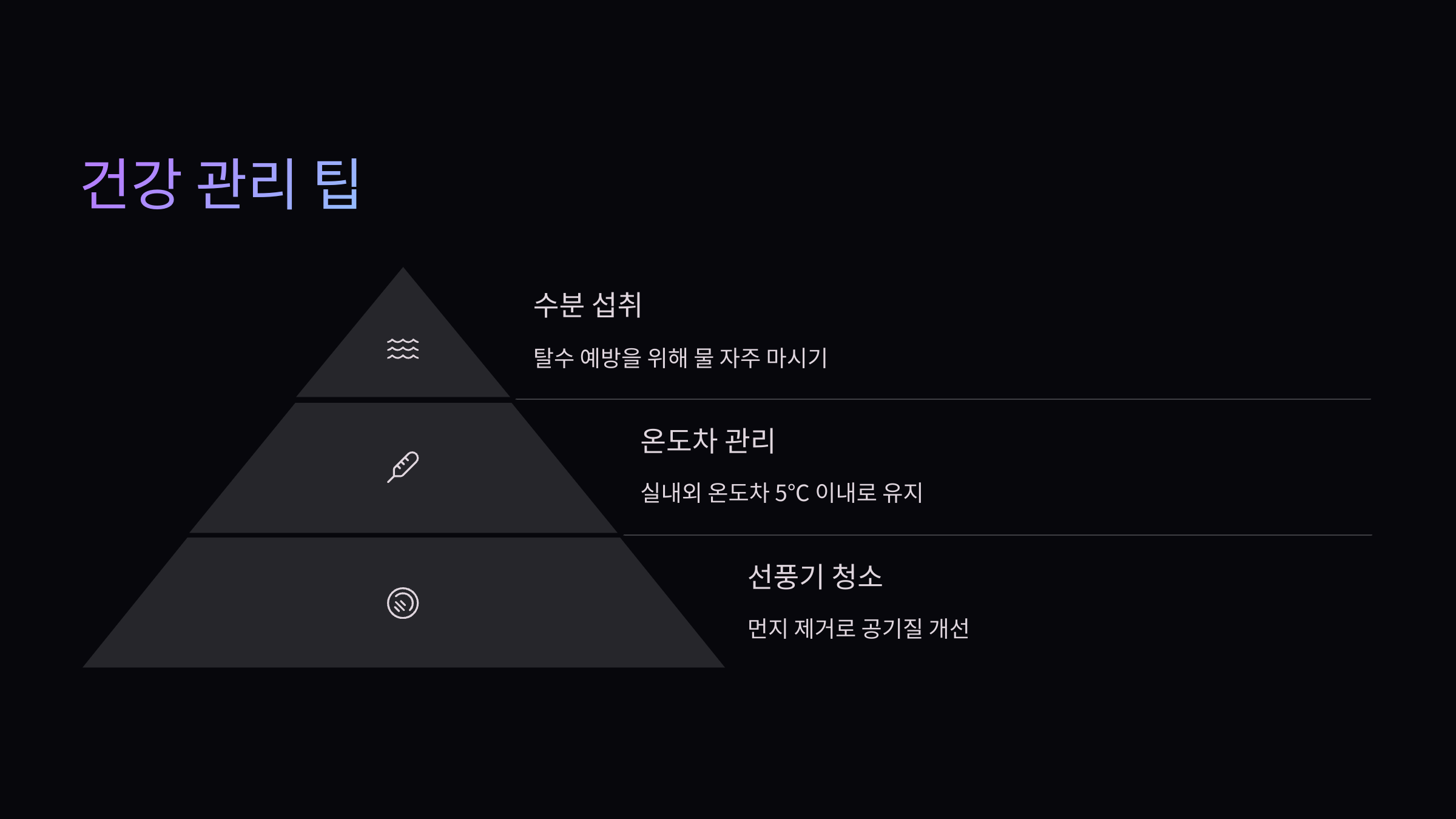 건강관리